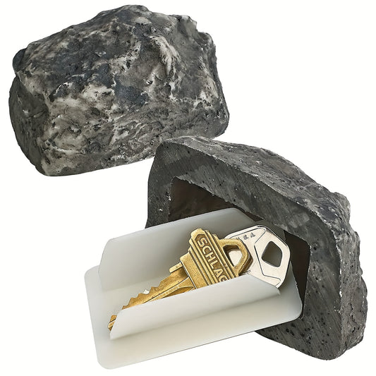 1pc Creative Rock Key Hider - Perfect for Outdoor Use, No Battery Needed, Ideal Gift Idea